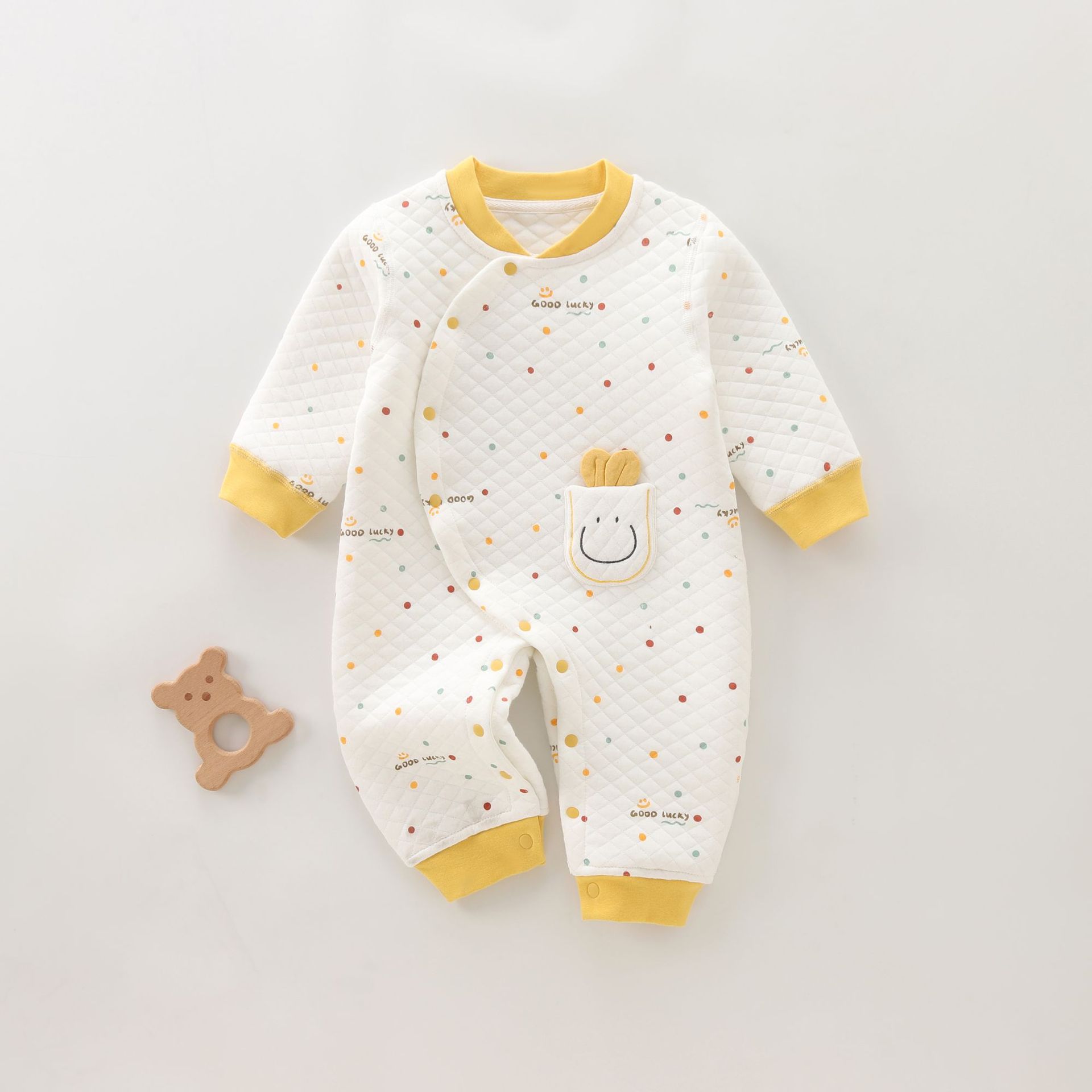 婴儿衣服新生春秋款初生婴儿连体衣短袖宝宝哈衣秋季纯棉A类