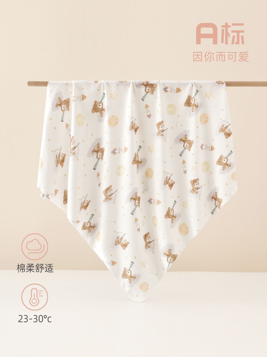 全棉婴儿包单初生宝宝包被棉婴儿襁褓巾盖毯宝宝包裹巾新生儿包巾