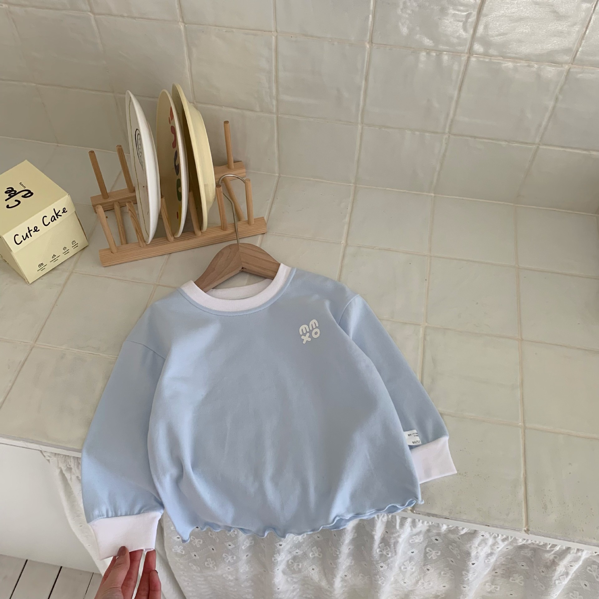 韩式风童t恤中小童女童打底衫内搭春秋儿童t恤衫男宝宝棉a类上衣