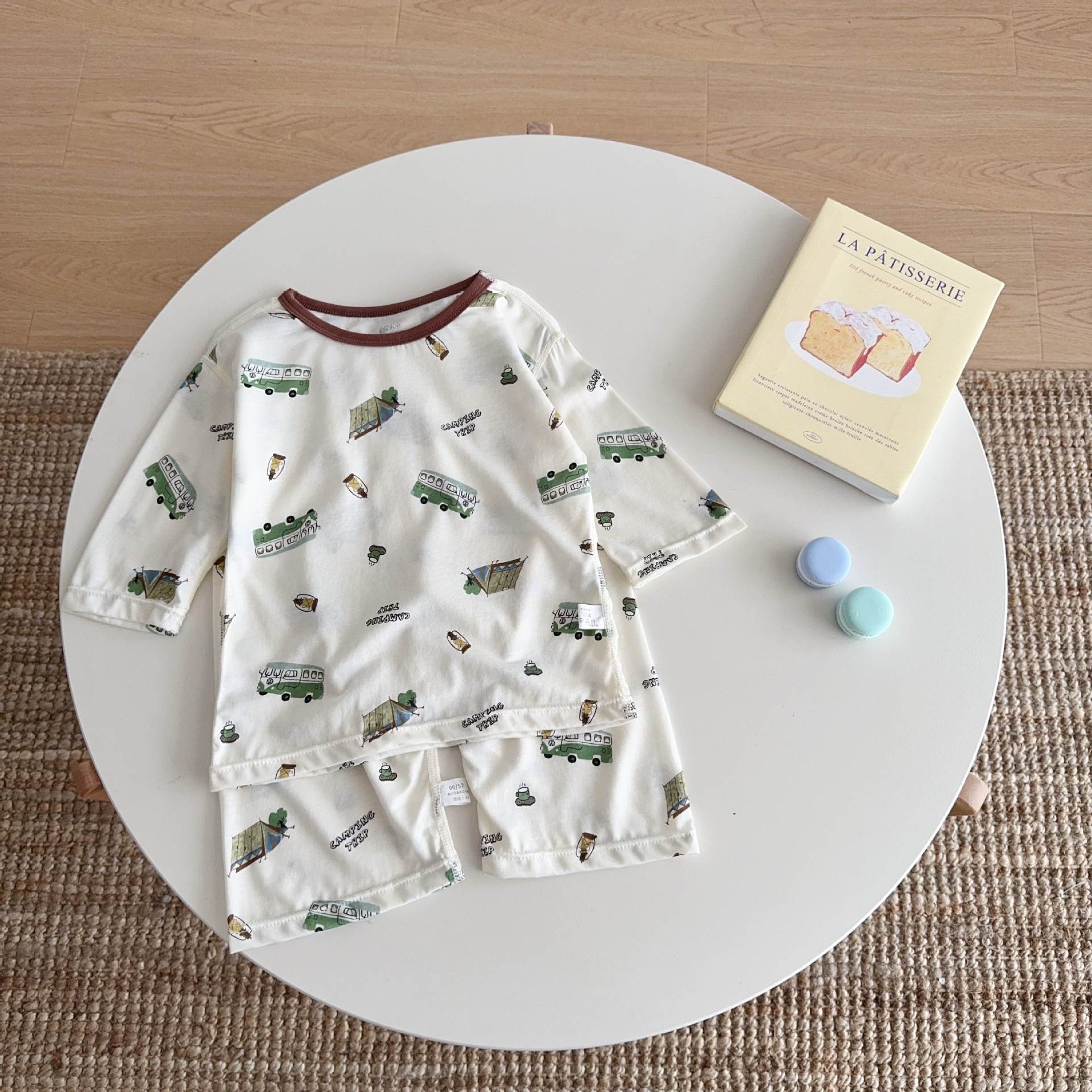 韩式风童套装宝宝睡衣儿童空调服2025夏新款儿童空调服a类母婴级