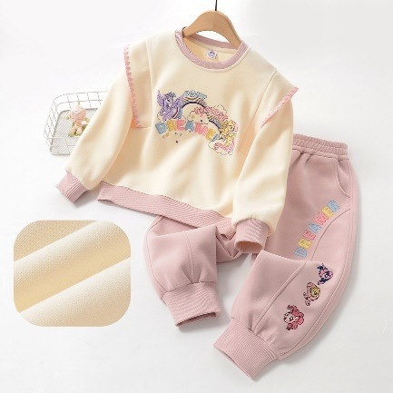 小马宝莉女童衣服女童套装女宝秋季童装长袖长裤儿童卫衣套装新款