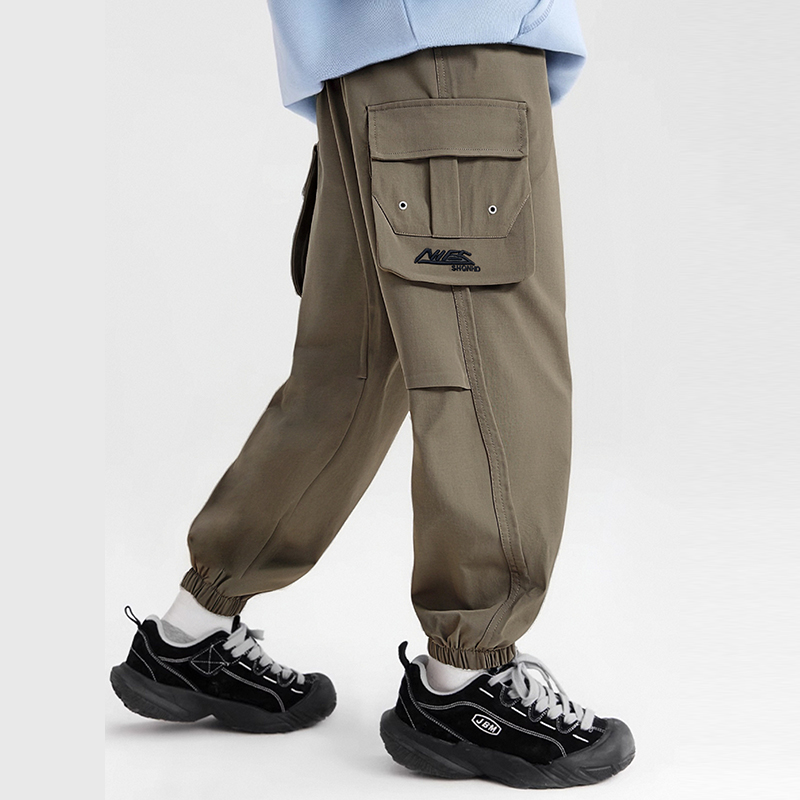 儿童装男童春秋裤子春秋款2025年新款秋装中大童休闲运动裤