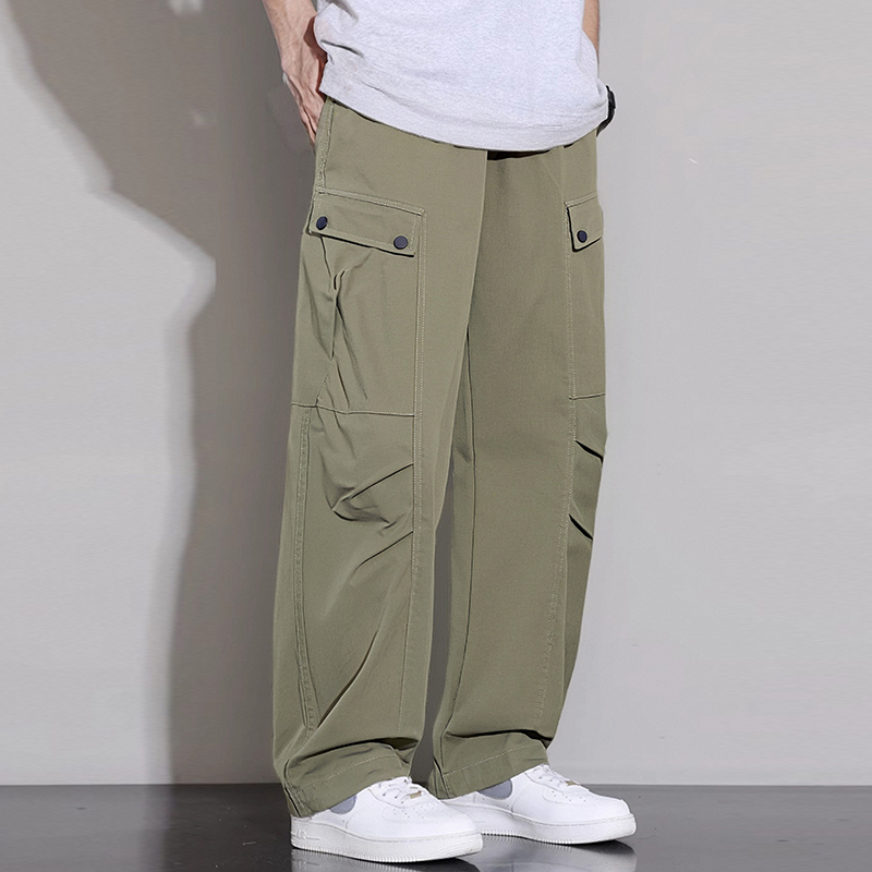 休闲裤加长裤子男高个子长腿春秋直筒款式瘦高夏季薄款休闲学生裤