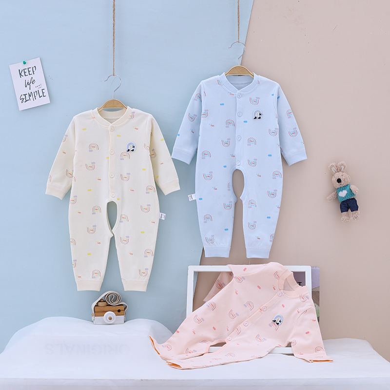 【福袋】婴儿连体衣纯棉哈衣男女宝宝长袖爬服婴儿开档连体家居服